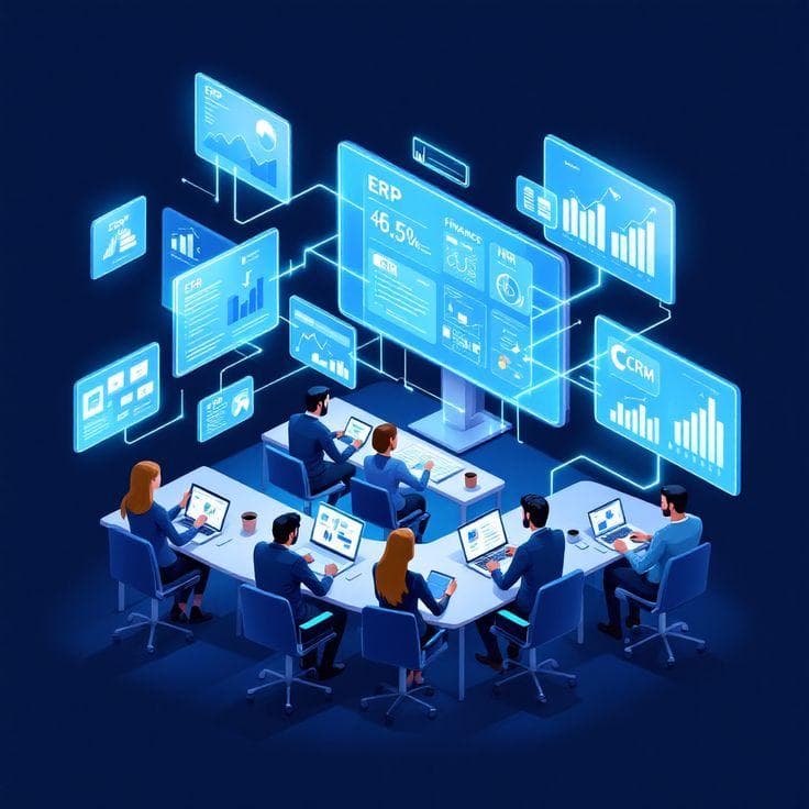 ERP software usage in major industries of Bangladesh: A look into the RMG, Pharmaceutical and Real estate sector.